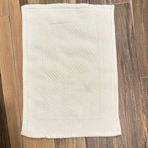 White Bath Mat